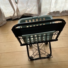 子供用手作り手押しカートの画像