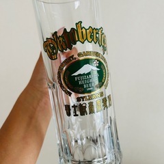 富士桜高原麦　オクトーバーフェスト2013-500mlビールジョッキの画像