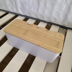 ケーブル収納ケース　スイッチ収納　韓国風　白
