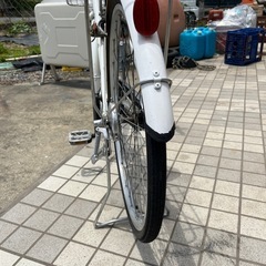26インチ自転車　完売しました。❗️  　　 配達料金こみ！LEDオートライト　　　防犯登録解除済みの画像