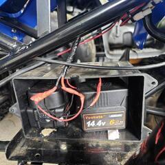 子供用バギー　電動　マキタリチウムバッテリー　350w の画像