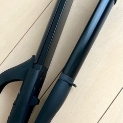サロニア 2way ヘアアイロン　黒の画像