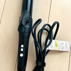 サロニア 2way ヘアアイロン　黒