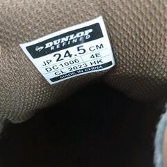 0606-029 スニーカー　DUNLOP　24.5の画像