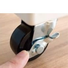 洗濯機置き台　キャスター付きの画像