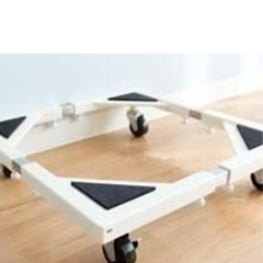 洗濯機置き台　キャスター付きの画像