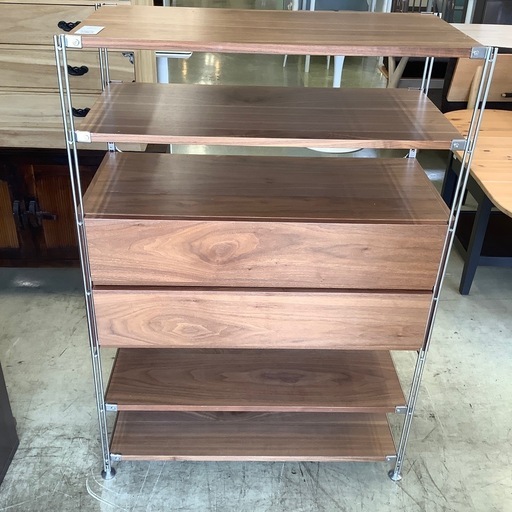 無印良品　ステンレスユニットシェルフ