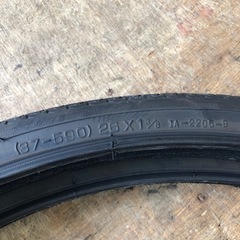 タイヤチューブ2本セット　26x1 3/8インチの画像