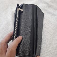 ほぼ未使用　ダミエ柄グラフィット　長財布の画像