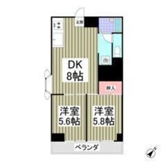 💜💙フリーレント1ヶ月付き💙💜敷礼ゼロ✨コンビニ徒歩2分🌈賃料5...