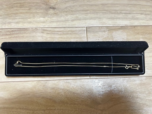 K18 ネックレス約1.8g  約43cm ジュエリーBOX付き