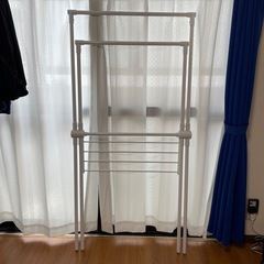 【0円】ニトリ 折りたたみ洗濯物干しの画像