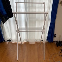 【0円】ニトリ 折りたたみ洗濯物干しの画像