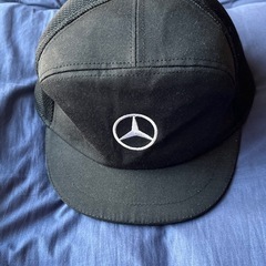 メルセデスベンツ　メッシュキャップ　ツバ短め　サイクルキャップ