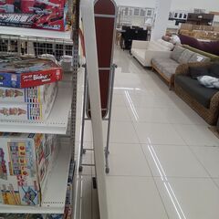 ★ジモティ割あり★  姿見 ホワイト H172.5×D5.5×W65 クリーニング済み HJ6759の画像