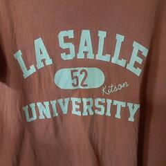 4Lレディース kitson Tシャツ 朱色の画像