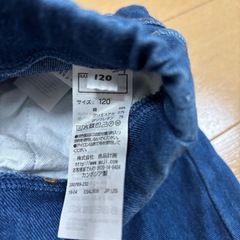 キッズボトムス120cm3着セットの画像