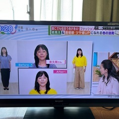 AQUOS 40型テレビ　2013年製