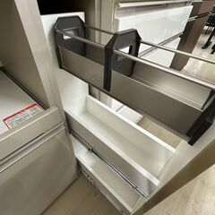 ジモティ来店特価!!　食器棚　エスエークラフト　ベージュ　　J-250624の画像