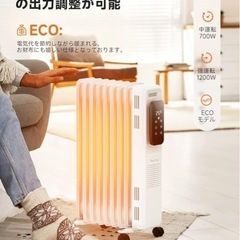 美品❣️オイルヒーター　1回だけ使用　植物の温度管理にも　の画像