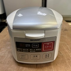 【済】シャープ 炊飯器 3合