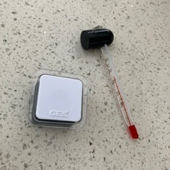 マグネット式水温計　水槽ガラス掃除