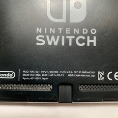 Nintend Switch 本体
 の画像