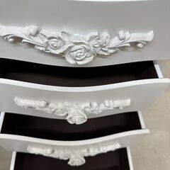 ジモティ来店特価!!　サイドボード　　ホワイト　　J-250628の画像