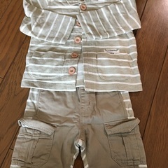 80サイズ　tonalite セットアップ　男の子