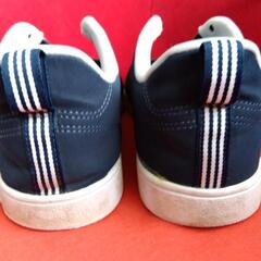 adidas neo 28.5cm ネイビーの画像