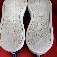 adidas neo 28.5cm ネイビーの画像