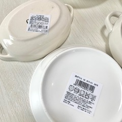 新品食器 浅皿 グラタン皿の画像