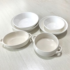 新品食器 浅皿 グラタン皿