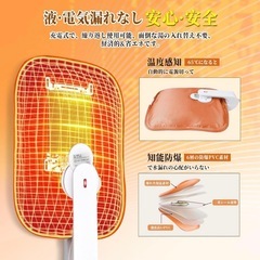 新品未使用❣️ 湯たんぽ 充電式　安心 腰痛や生理痛などの時にもの画像