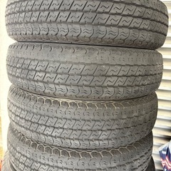 ヨコハマ 145-80/12 中古タイヤ4本セット