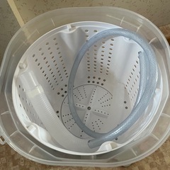 【美品】脱水もできる！手動洗濯機　　の画像