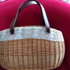 夏向け かごバッグ