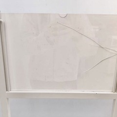 直接引き取り5%OFF　インボイス登録店 アルコール消毒液スタンド 幅310×奥行き280×高さ1165mm 台 ホワイト スタンド 飲食店 店舗用品 厨房用品 業務用 中古 5112116の画像
