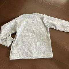 厚手トレーナー　乗り物　95cmの画像