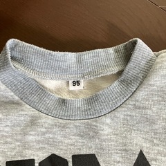 厚手トレーナー　乗り物　95cmの画像