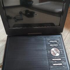 ワンセグTV付ポータブルDVDプレーヤー9インチ