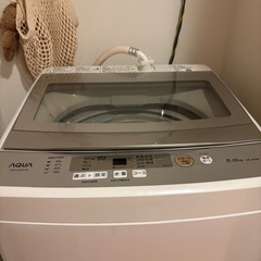 洗濯機 AQUA 5kg