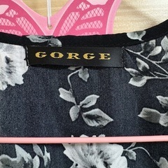 GORGE 花柄ロングカーディガン M sizeの画像