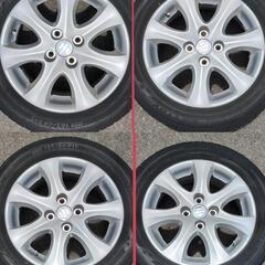 185/60R15 タイヤ　ホイールセット