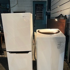 【美品】2点セット/洗濯機/冷蔵庫/超格安/ホワイトセットの画像