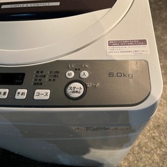 送料設置無料 SHARP　新生活　洗濯機　6㌔ 20年製の画像