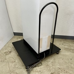 直接引き取り5%OFF　インボイス登録店 電飾スタンド看板 全高1300タイプ 両面看板 蛍光灯内臓 幅550×奥行き550×高さ1330ｍｍ アイアン 飲食店 業務用 屋外用 4122512の画像