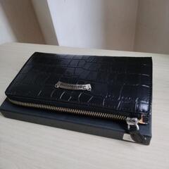 新品未使用  クロコダイル調 長財布 