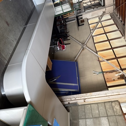 オフィス用 コクヨ カウンター 事務机　４分割 事務所用 オフィス用 開業