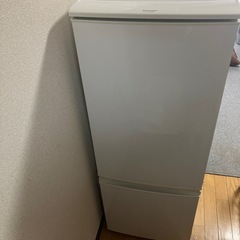 冷蔵庫　左右ドア　SHARP SJ-S17B 167L